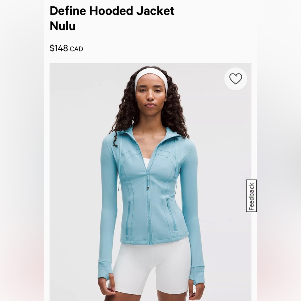 Lululemon Define Hooded Jacket